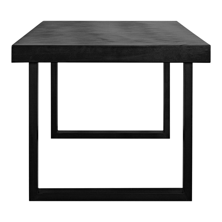 American Home Furniture | Moe's Home Collection - Jedrik Outdoor Dining Table Small Black