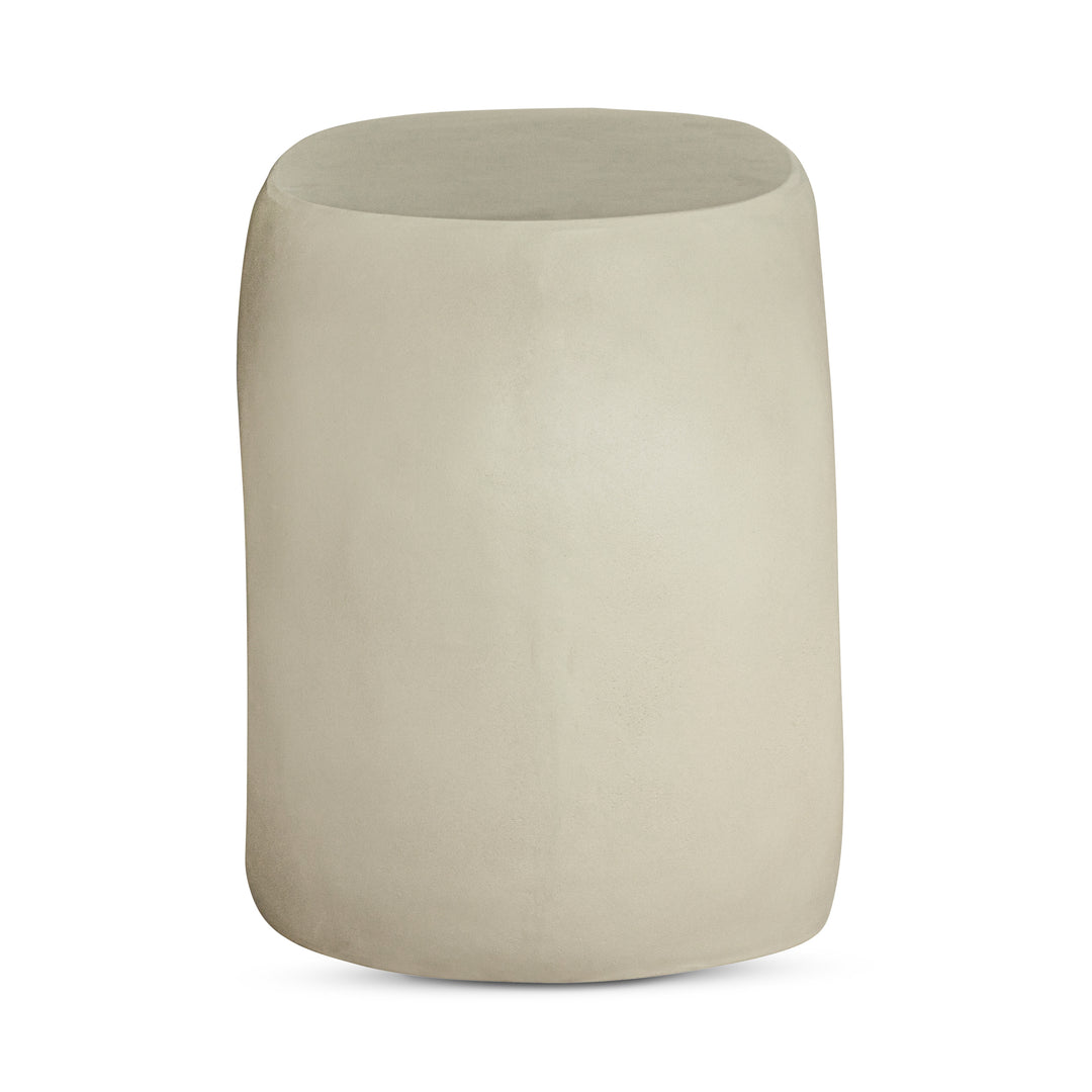American Home Furniture | Moe's Home Collection - Albers Outdoor Stool Cream