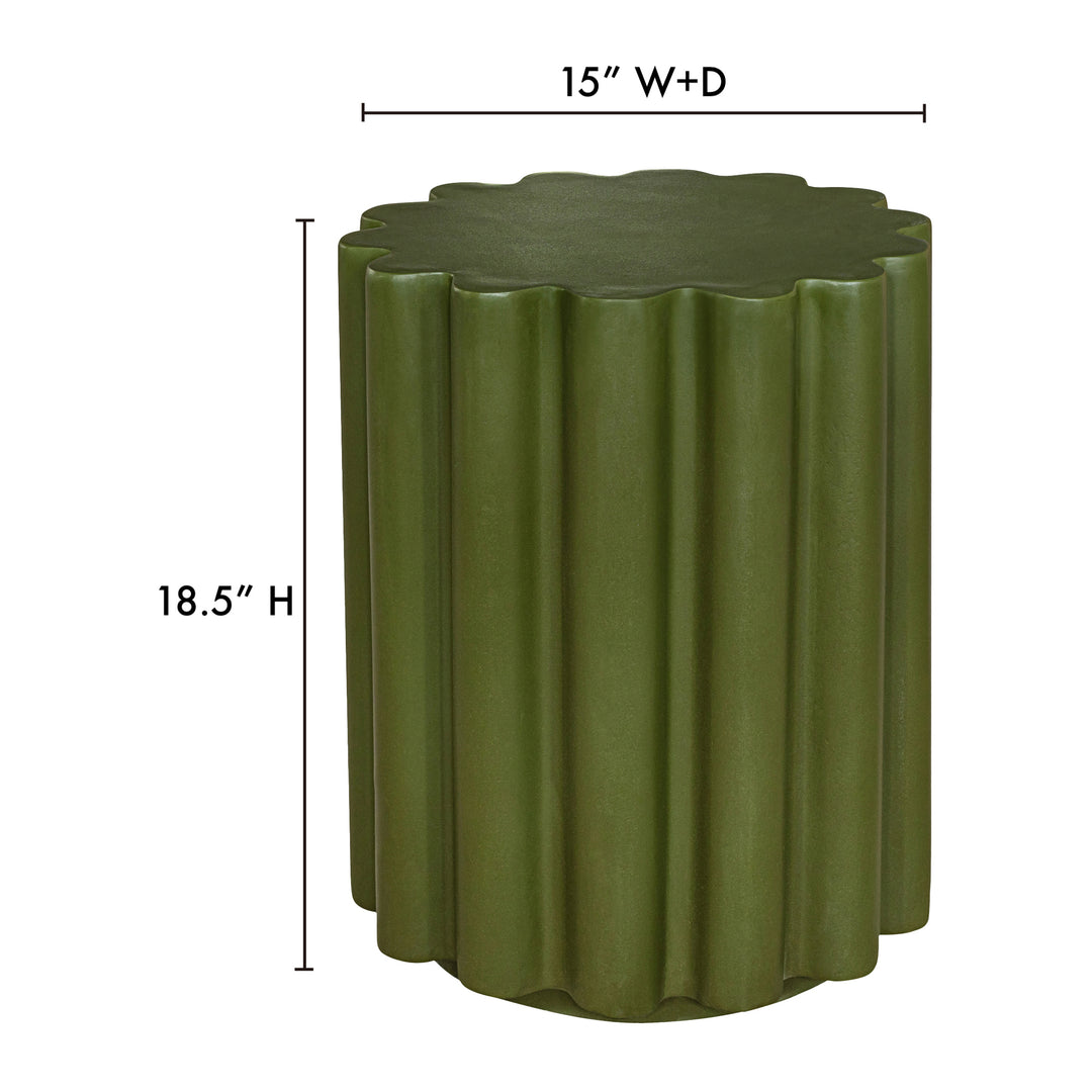 American Home Furniture | Moe's Home Collection - Taffy Accent Table Green