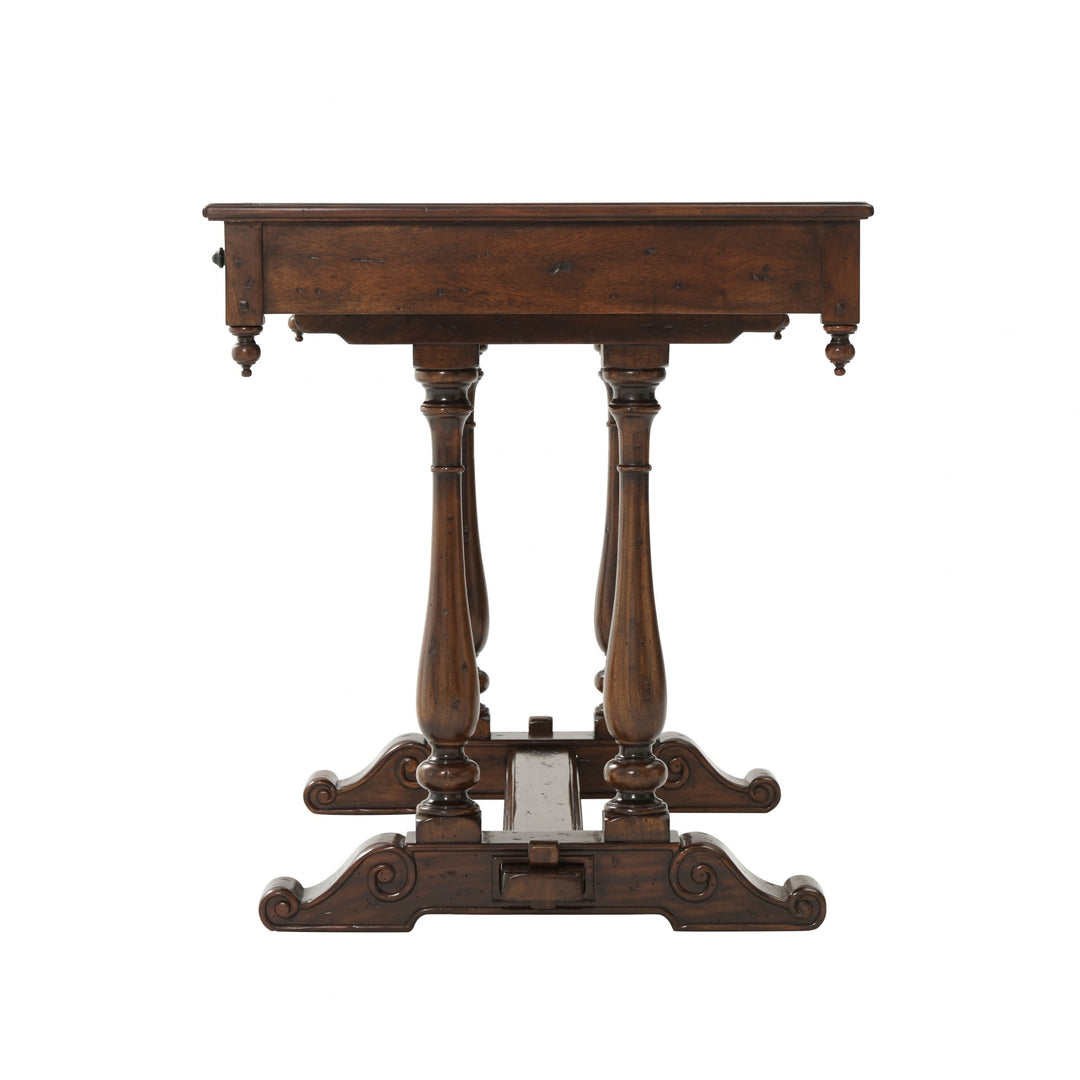 Country Cottage Game Table - Theodore Alexander - AmericanHomeFurniture