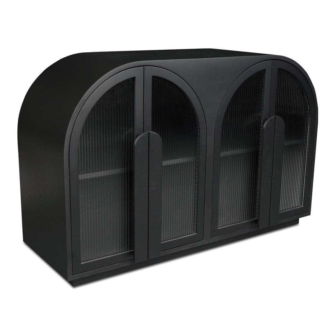 American Home Furniture | Moe's Home Collection - Salone Cabinet Black