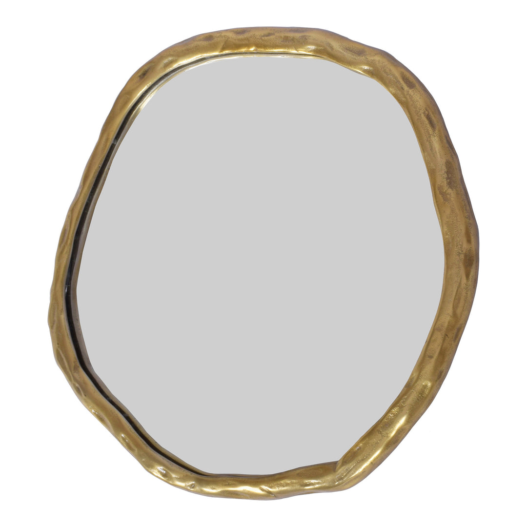 American Home Furniture | Moe's Home Collection - Foundry Mirror Small Gold