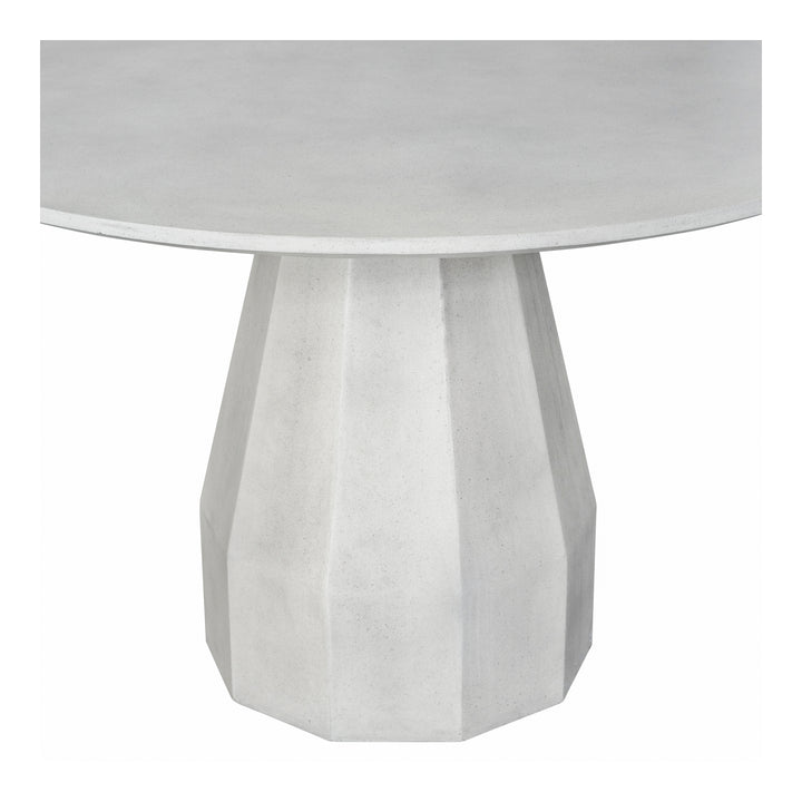 American Home Furniture | Moe's Home Collection - Templo Outdoor Dining Table Antique White