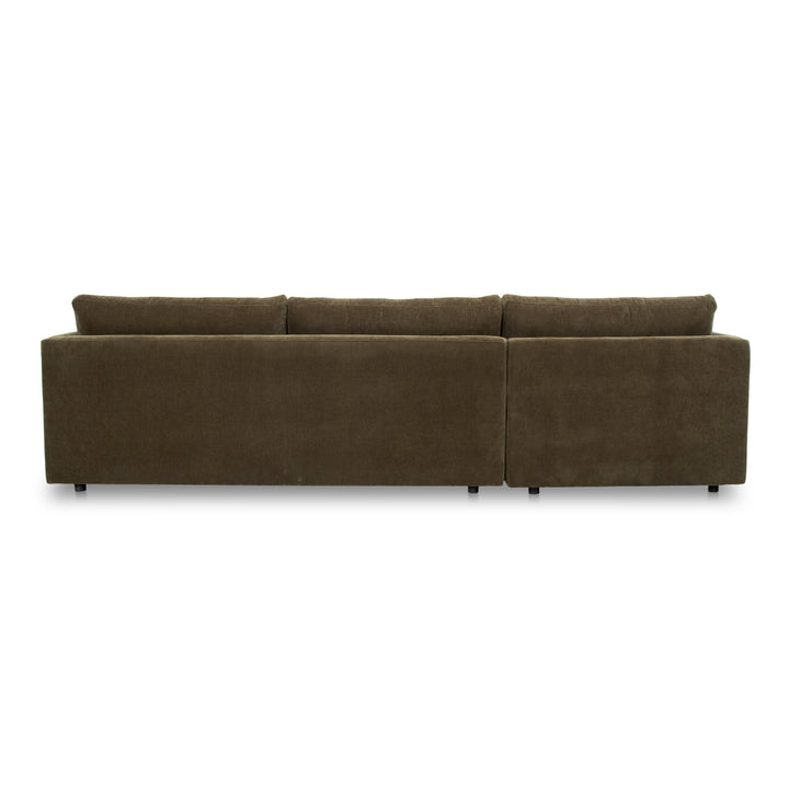 American Home Furniture | Moe's Home Collection - Bryn Sectional Cedar Green Left