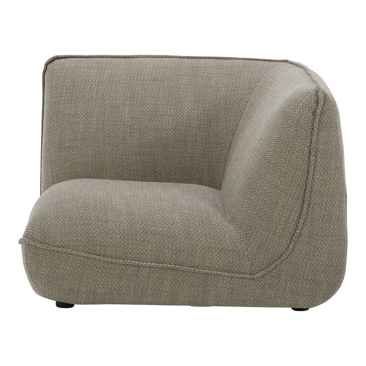 American Home Furniture | Moe's Home Collection - Zeppelin Corner Chair Speckled Pumice