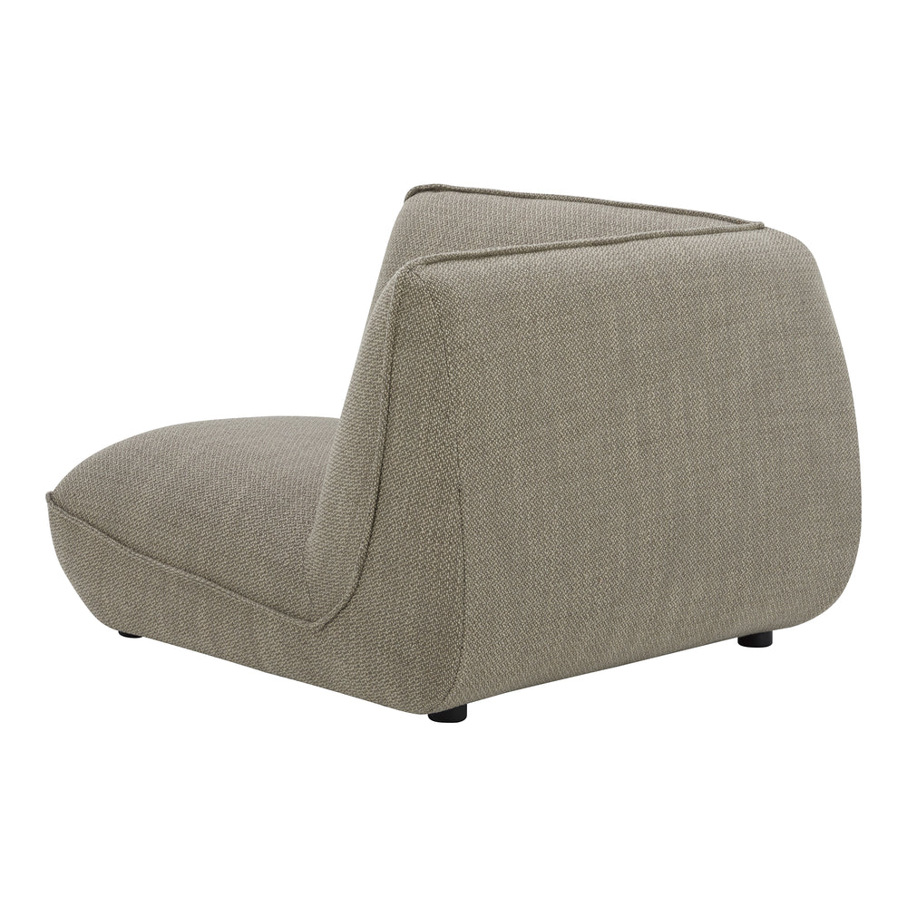 American Home Furniture | Moe's Home Collection - Zeppelin Corner Chair Speckled Pumice