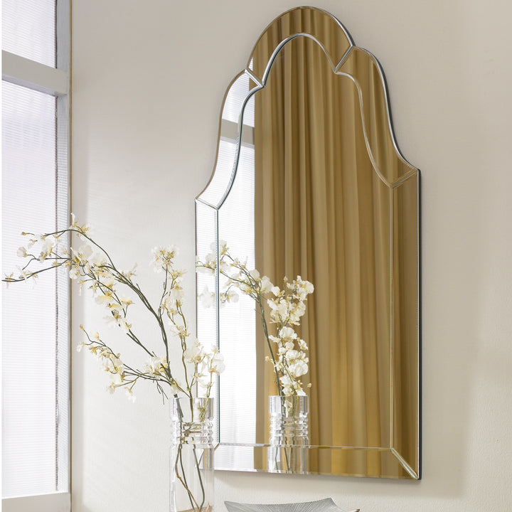 HOVAN FRAMELESS ARCHED MIRROR - AmericanHomeFurniture