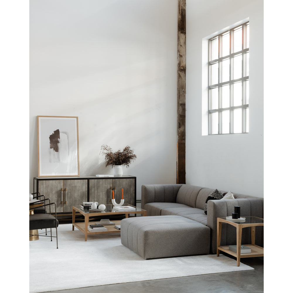 American Home Furniture | Moe's Home Collection - Lyric Ottoman Grey