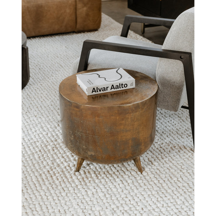 American Home Furniture | Moe's Home Collection - Kettel Accent Table Brass