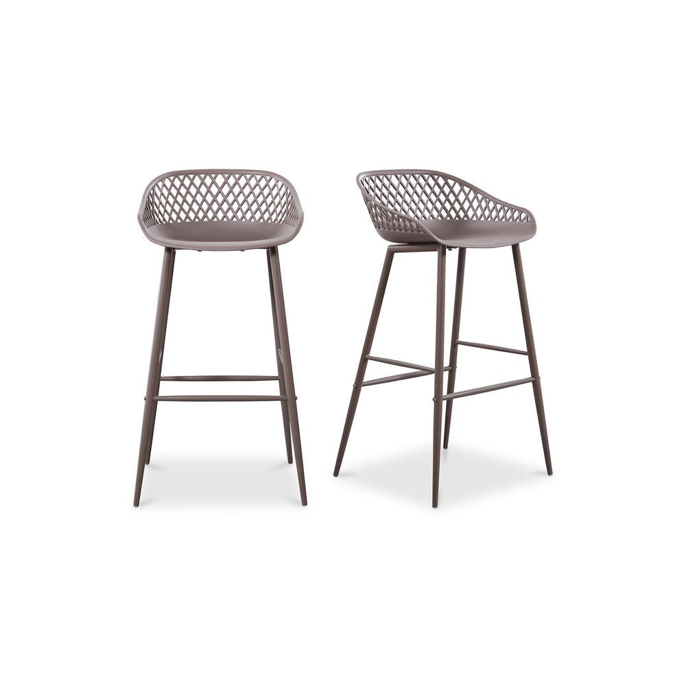 American Home Furniture | Moe's Home Collection - Piazza Outdoor Barstool Grey-Set Of Two