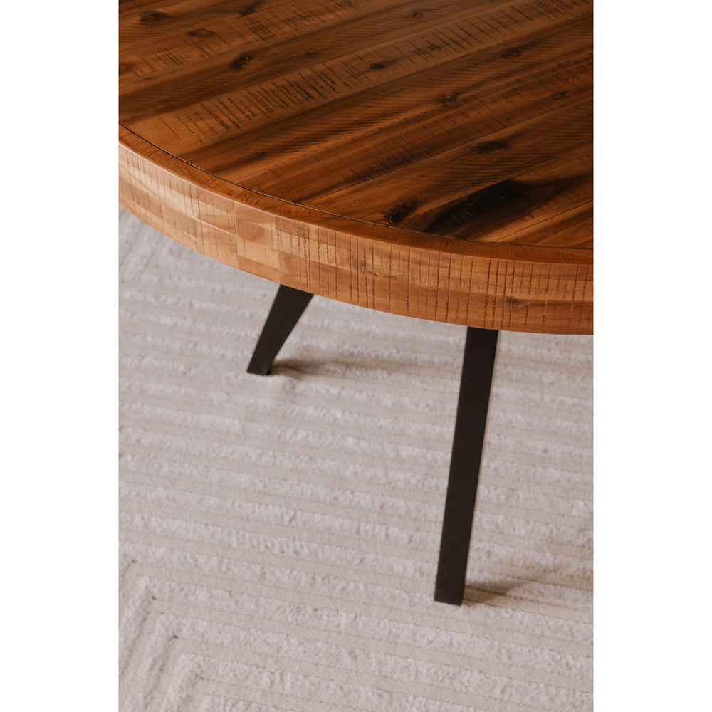 American Home Furniture | Moe's Home Collection - Parq Round Dining Table Amber