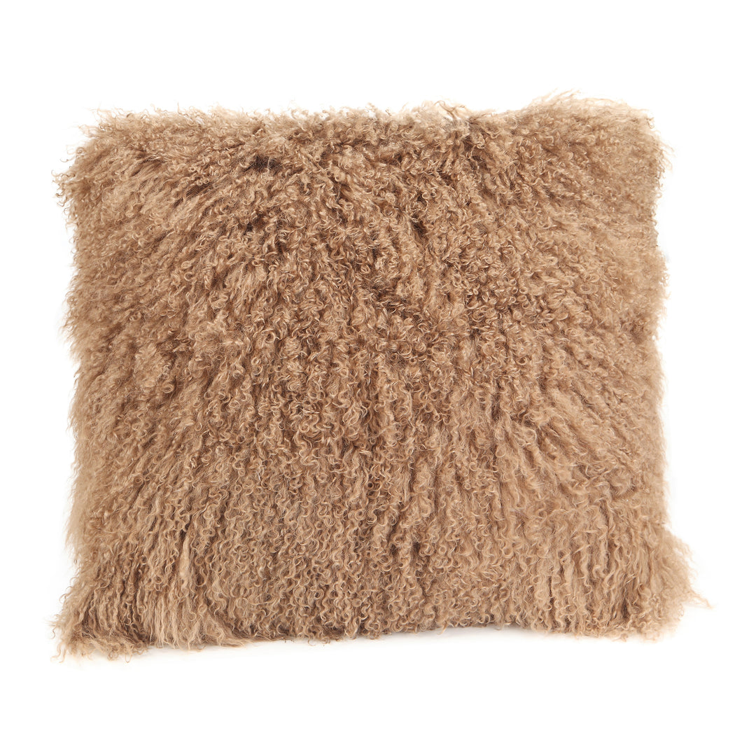 American Home Furniture | Moe's Home Collection - Lamb Fur Pillow Large Natural