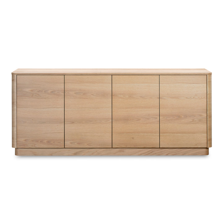 American Home Furniture | Moe's Home Collection - Round Off Sideboard Oak
