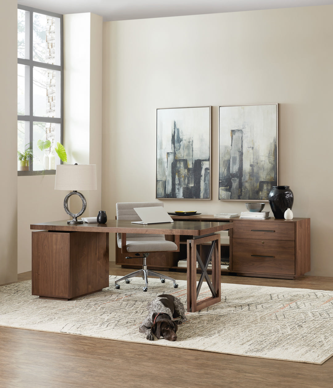 American Home Furniture | Hooker Furniture - Elon Desk Pedestal