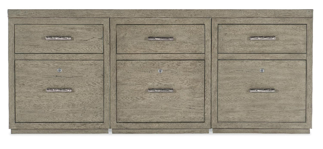 American Home Furniture | Hooker Furniture - Linville Falls 72" Credenza with Three Files