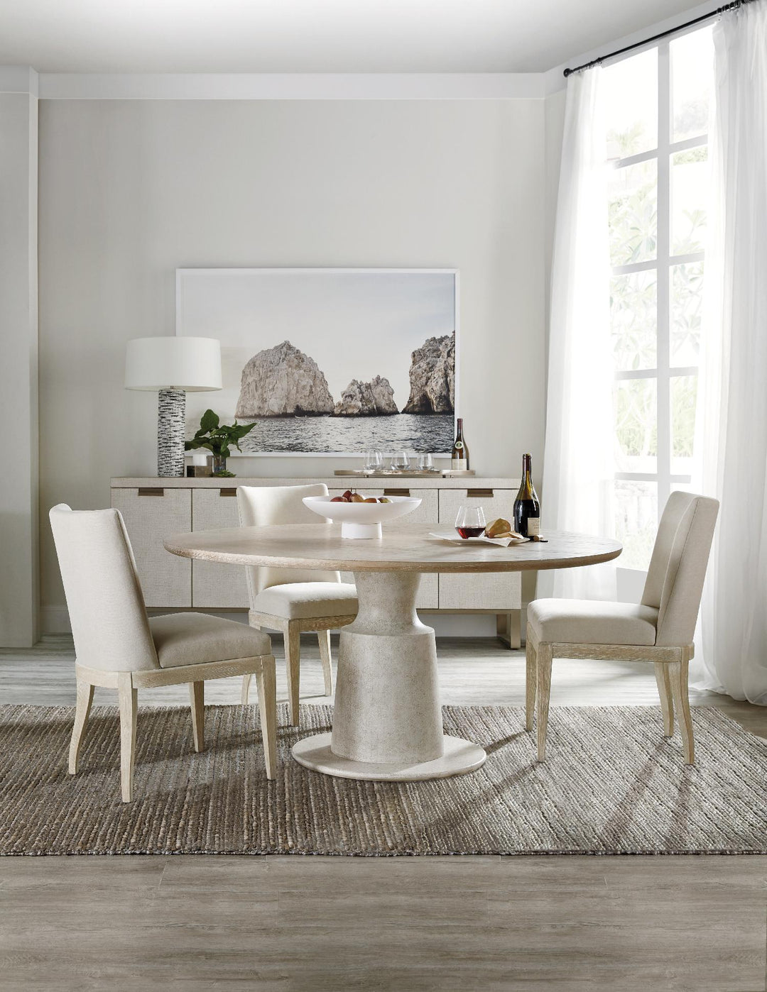 American Home Furniture | Hooker Furniture - Cascade Pedestal Dining Table