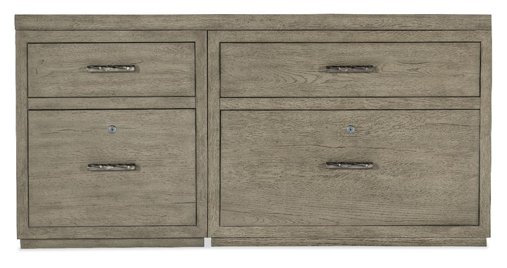 American Home Furniture | Hooker Furniture - Linville Falls 60" Credenza with File and Lateral File