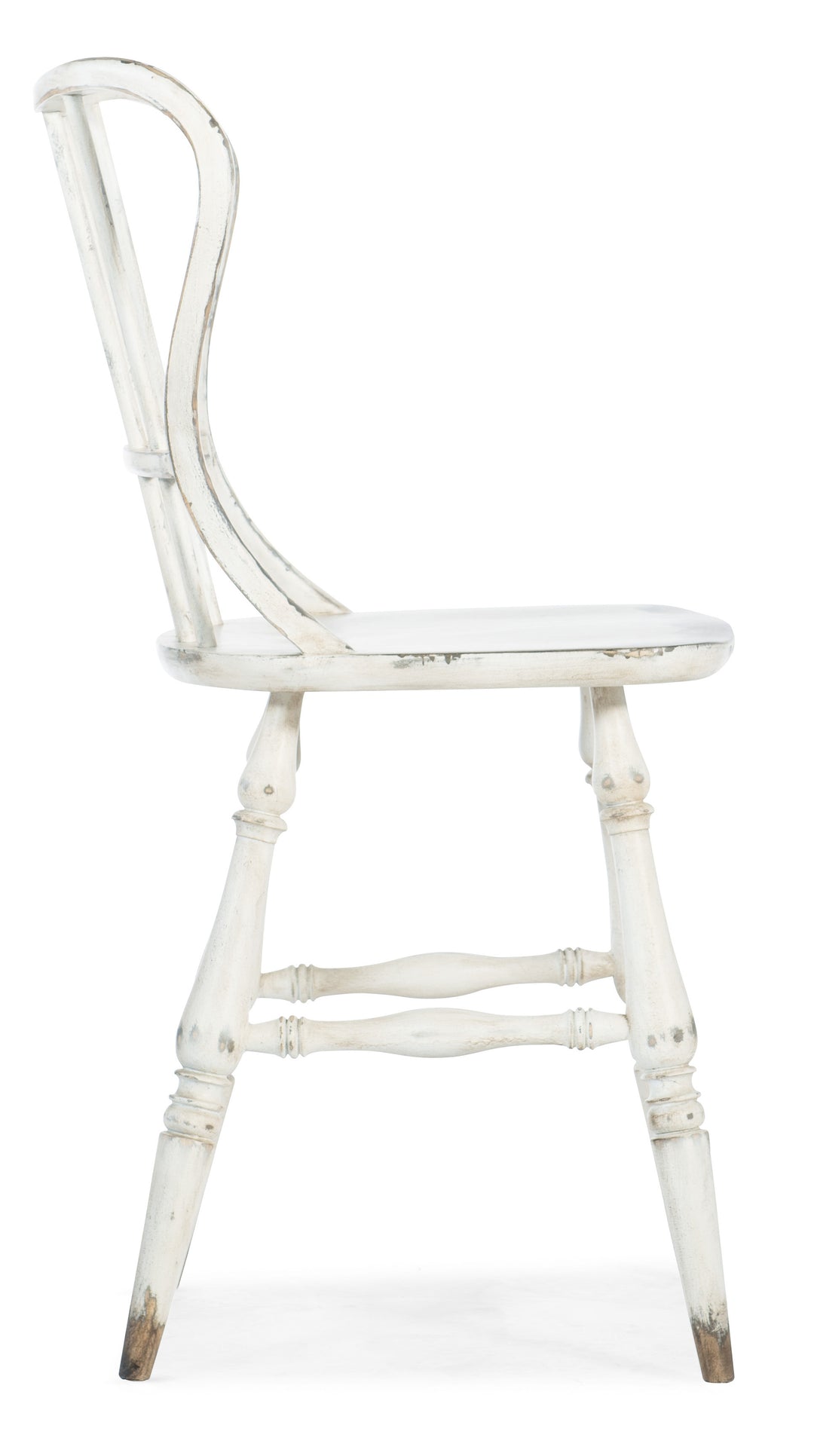 American Home Furniture | Hooker Furniture - Ciao Bella Spindle Back Counter Stool-White  - Set of 2