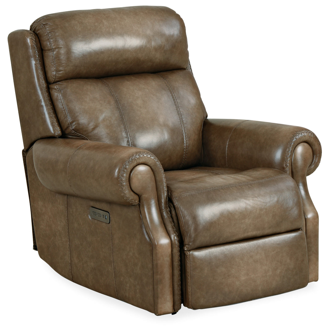 American Home Furniture | Hooker Furniture - Brooks Power Recliner with Power Headrest