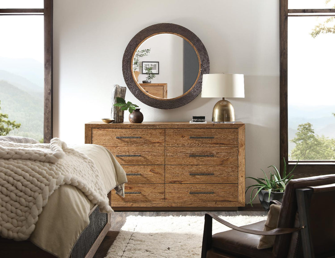 American Home Furniture | Hooker Furniture - Big Sky Round Accent Mirror