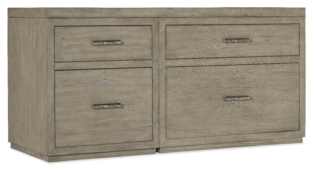 American Home Furniture | Hooker Furniture - Linville Falls 60" Credenza with File and Lateral File