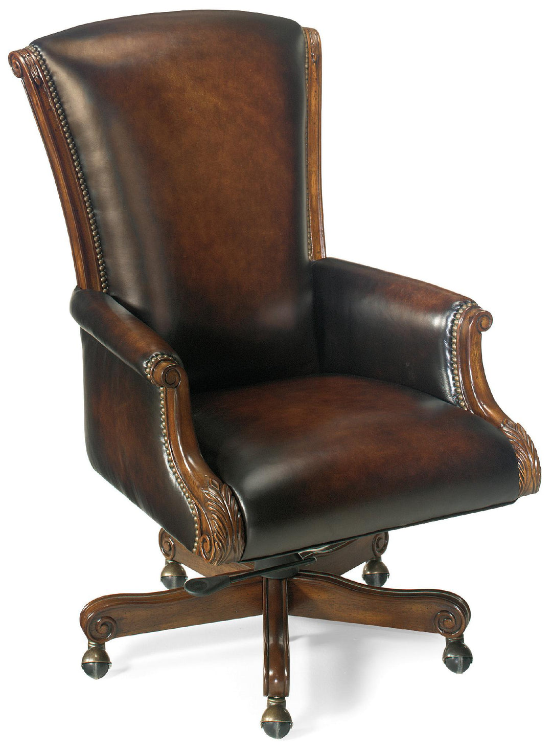 American Home Furniture | Hooker Furniture - Samuel Executive Swivel Tilt Chair