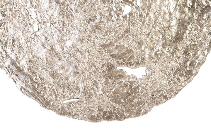 Molten Wall Disc, Medium, Silver Leaf - Phillips Collection - AmericanHomeFurniture