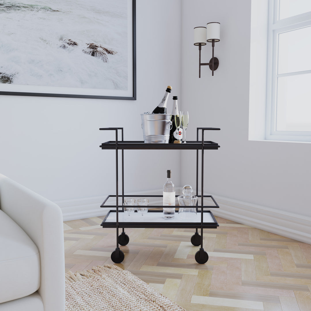 American Home Furniture | Hooker Furniture - Commerce & Market Bar Cart