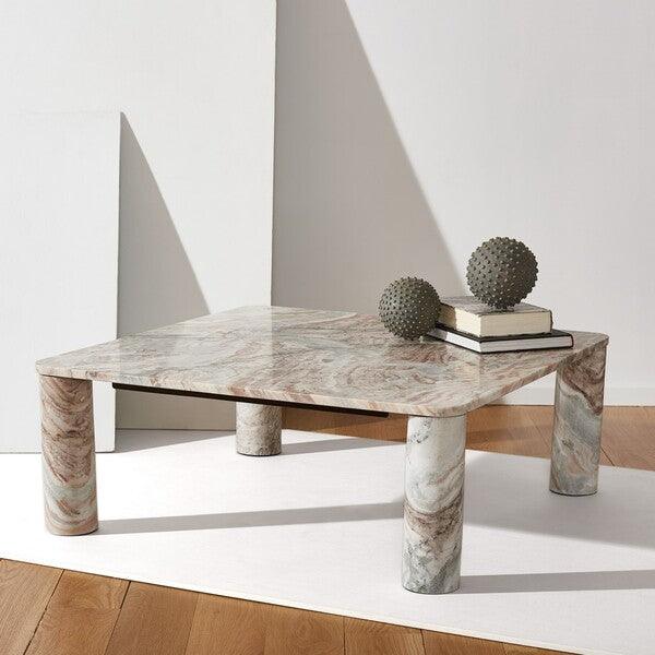ノットアンティークス　MARBLE COFFEE TABLE Buy Safavieh Couture Nicoletta Square Marble Coffee Table