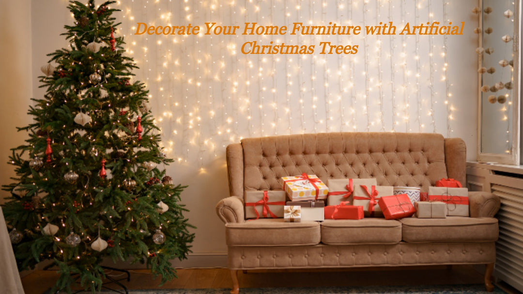 How to Decorate Your Home Furniture with Artificial Christmas Trees
