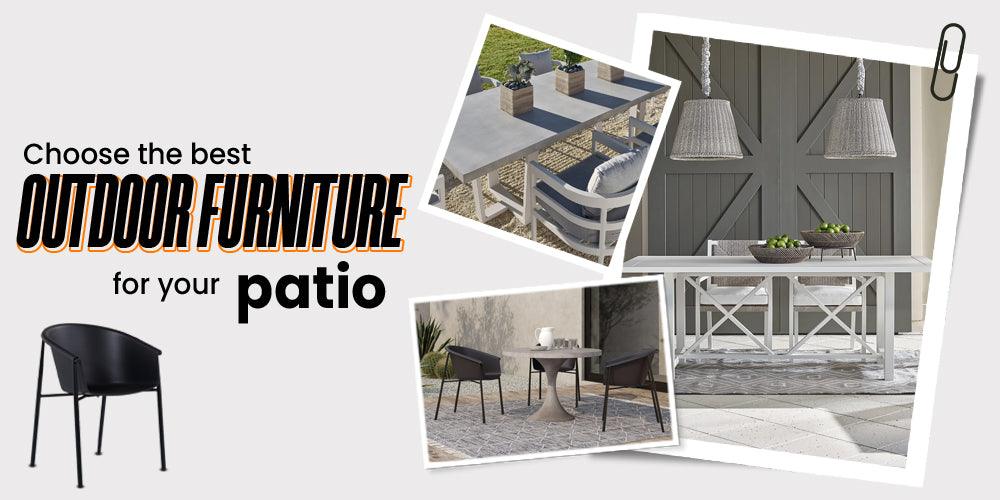 How To Choose Best Patio Furniture For Small Spaces - AmericanHomeFurniture