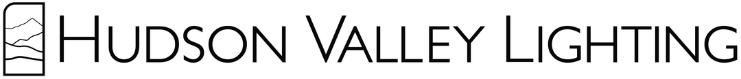 Hudson Valley Lighting chandeliers and lamps illuminating a modern home interior