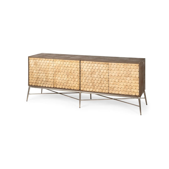 Mercana Swordfish 4 Cabinet Door Sideboard CABINETS