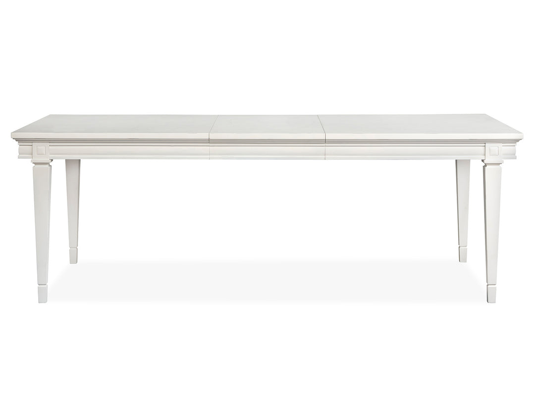 Willowbrook Egg Shell White Extendable Rectangular Dining Table - D5324-20