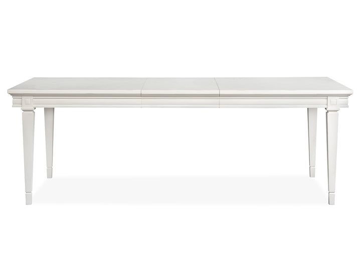 Willowbrook Egg Shell White Extendable Rectangular Dining Table - D5324-20