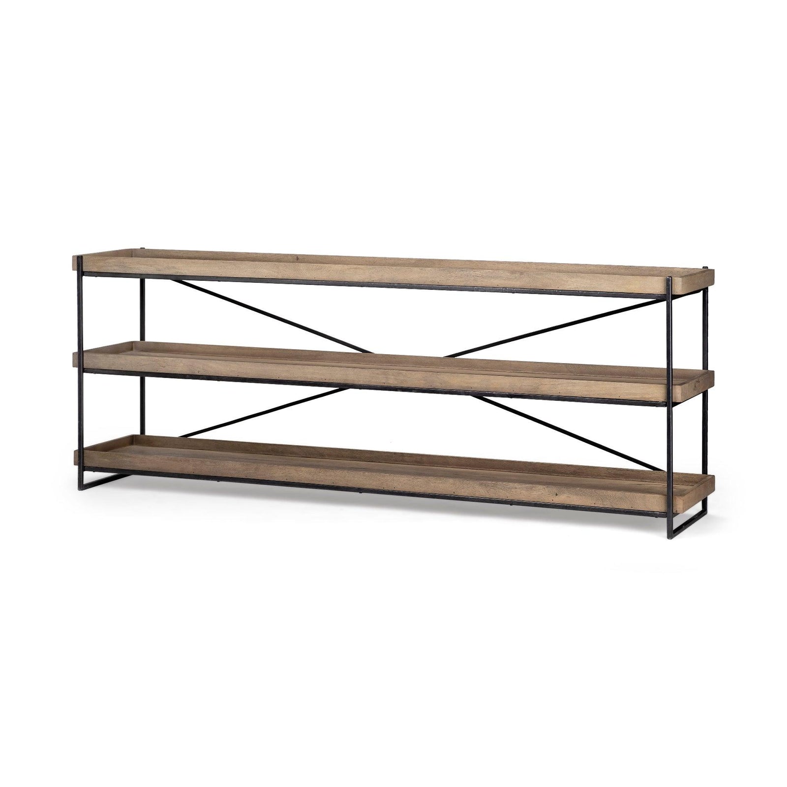 Mercana Trey I Iron Console Table CONSOLE TABLES