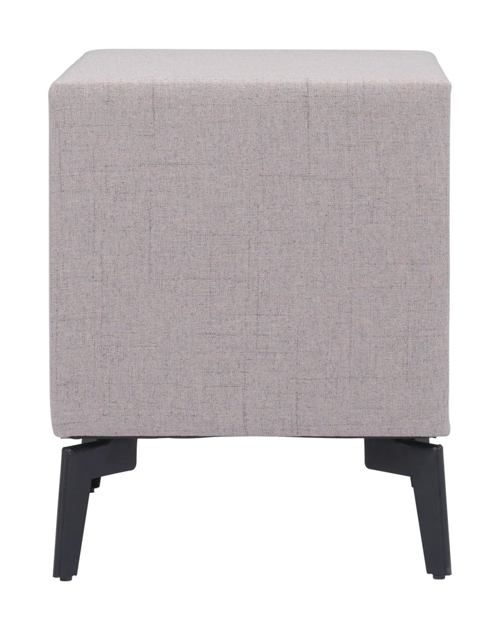 Halle Side Table Gray - AmericanHomeFurniture