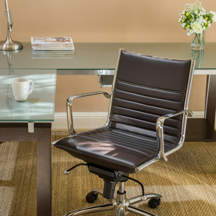 Brown/Chrome