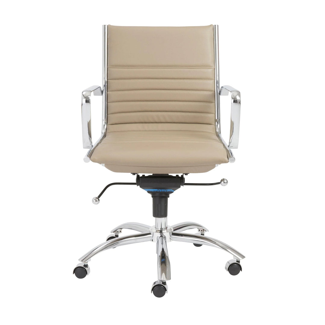 Dirk Low Back Office Chair  Leatherette