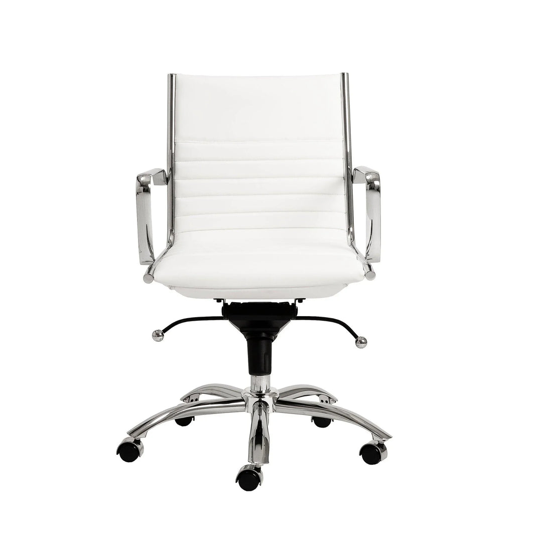 Dirk Low Back Office Chair  Leatherette