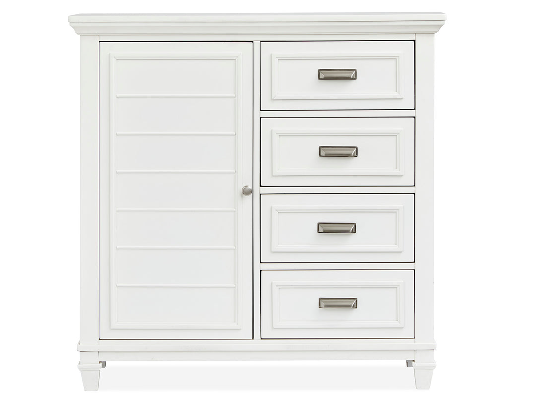 Charleston White Dove White Door Chest - B5611-13WH