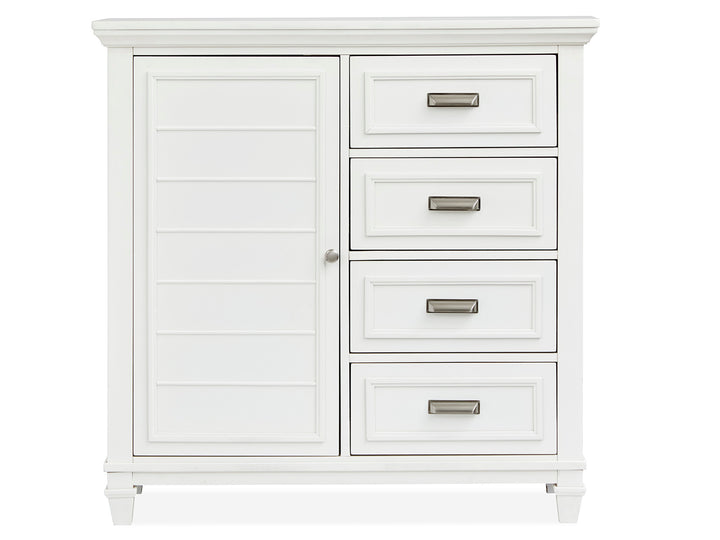Charleston White Dove White Door Chest - B5611-13WH