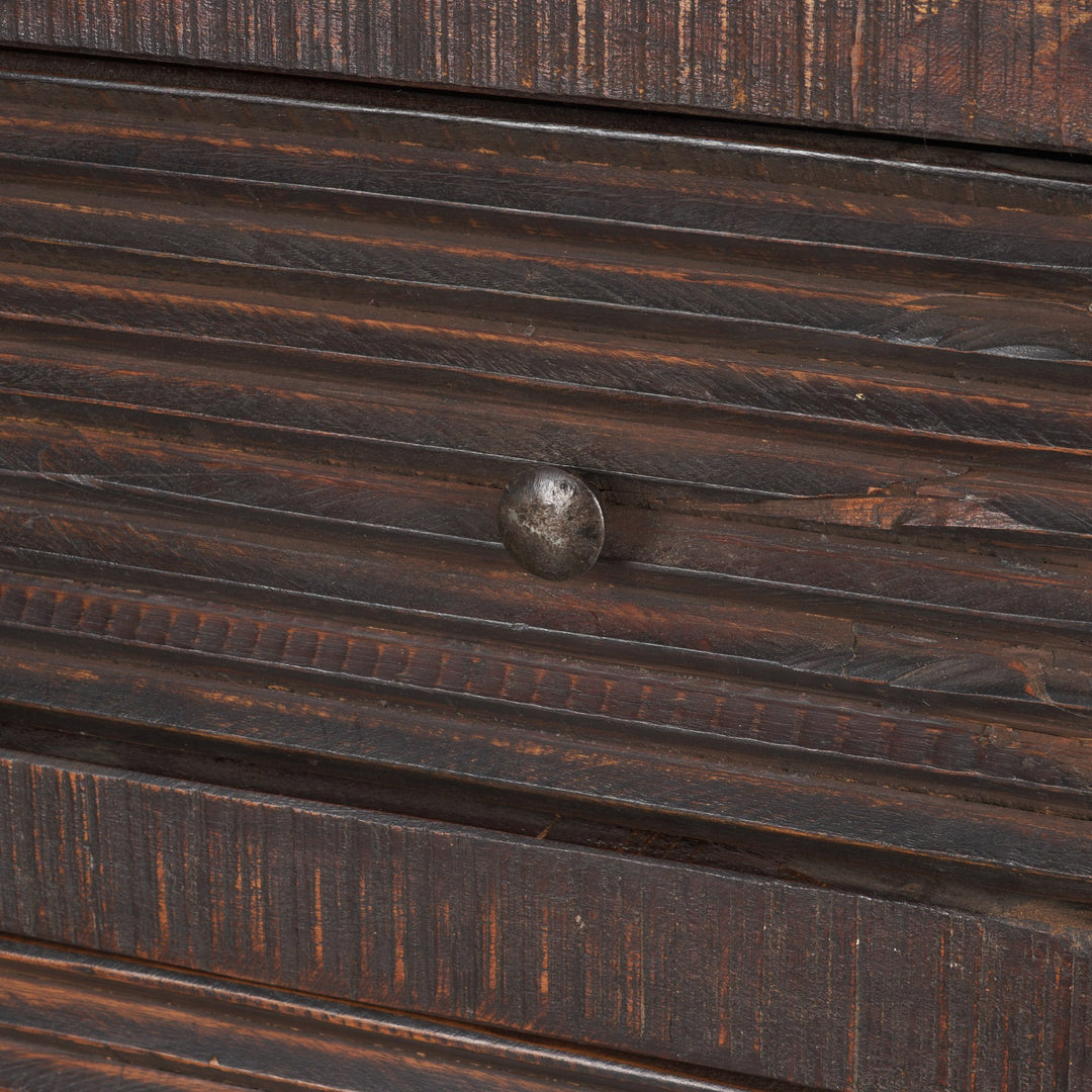 Rhett Reclaimed Wood 3 Drawer Cabinet
