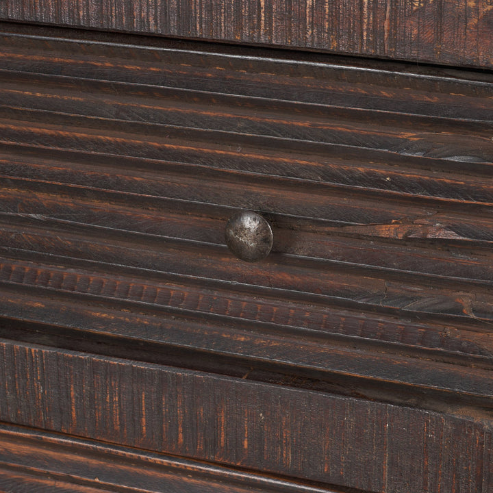 Rhett Reclaimed Wood 3 Drawer Cabinet