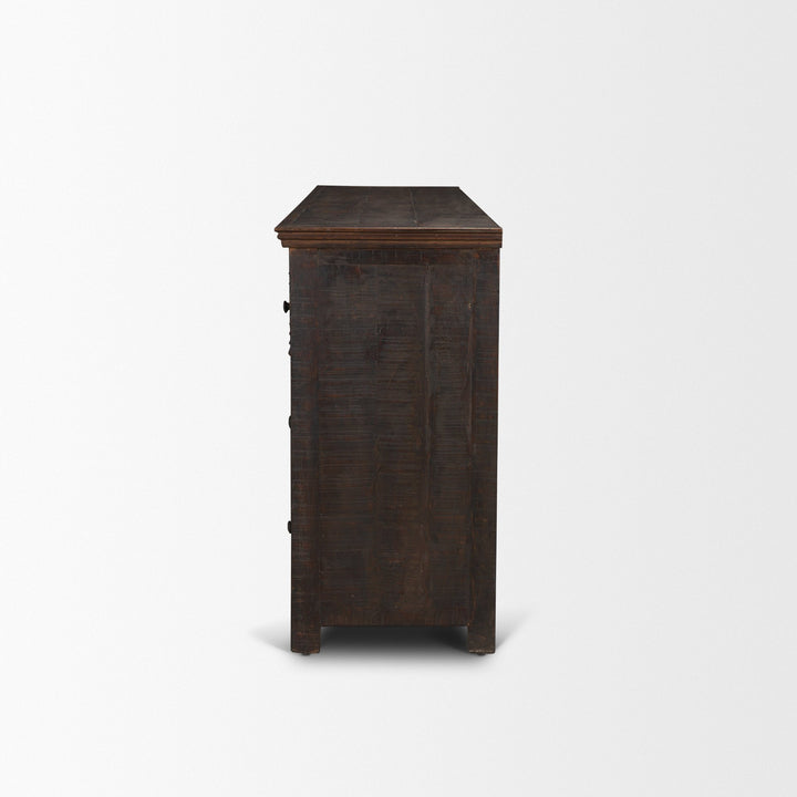 Rhett Reclaimed Wood 6 Drawer Cabinet