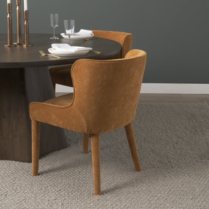 Nolan Slope Fabric Dining Chair