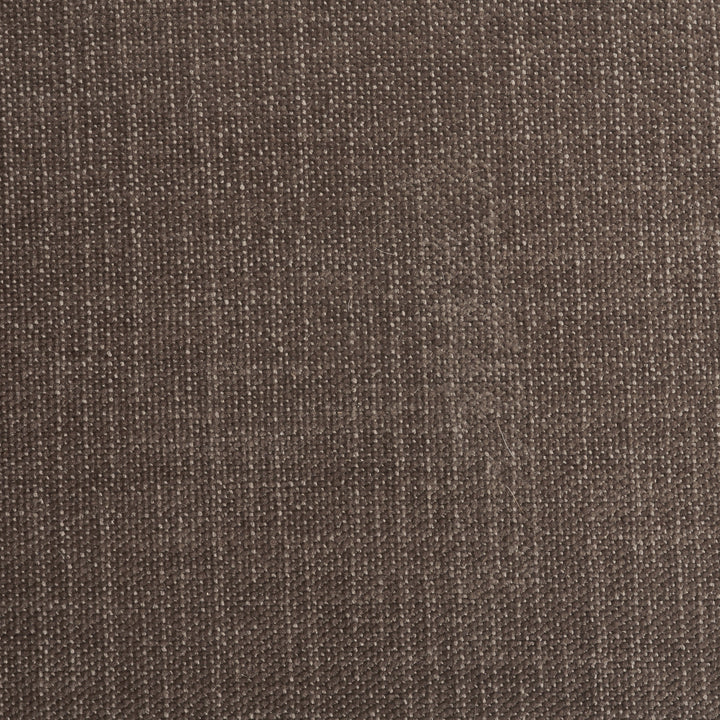 Niles Brown Fabric W/ Dark Brown Wooden Legs Wingback Dining Chair
