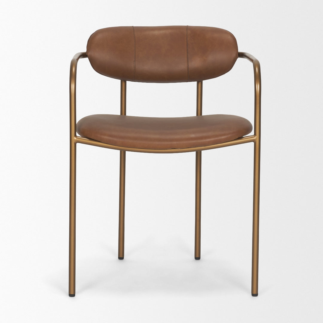 Parker Leather Dining Armchair