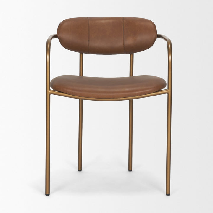 Parker Leather Dining Armchair