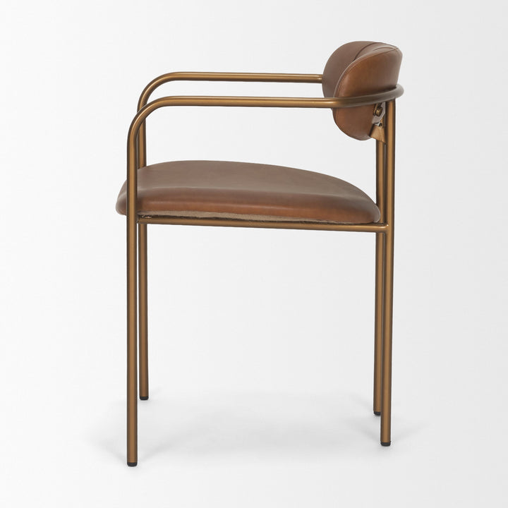 Parker Leather Dining Armchair